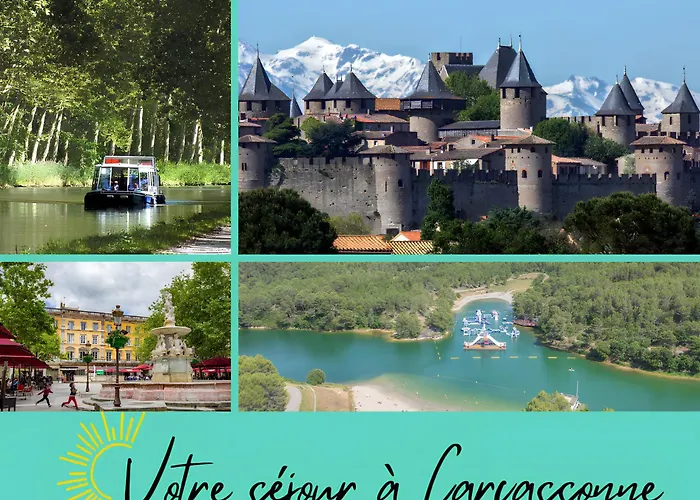 Apartamento O'de- Centre - Proche Cite Medievale -canal Du Midi - Wifi - Ideal Couple Et Professionnel