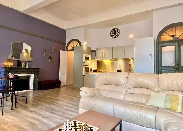 O'de- Centre - Proche Cite Medievale -canal Du Midi - Wifi - Ideal Couple Et Professionnel Apartamento Carcassonne
